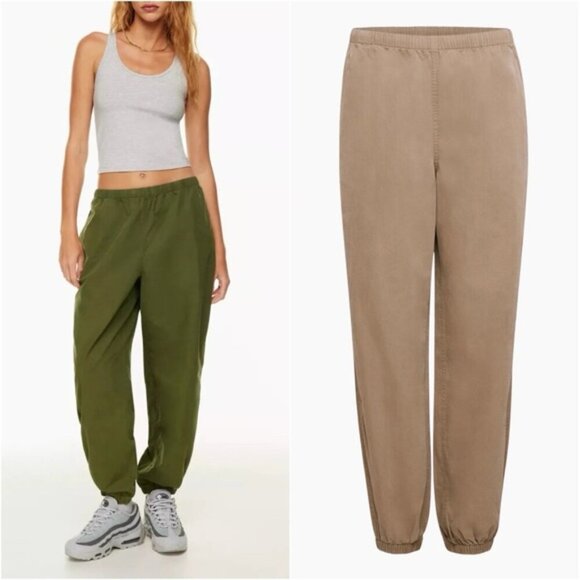 TNA • Deploy Parachute Pant in Humus Beige - Picture 1 of 13